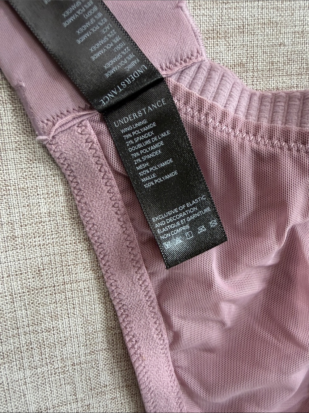 Understance Salma FlexWire Full Coverage Lace Bra Elderberry 48D underwire - Picture 7 of 8